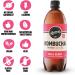 Remedy Kombucha Tea - Wild Berry 6x700ml: Sparkling Probiotic Drink for Gut Health, Sugar-Free Soft Drink - Buy Online on GoSupps.com