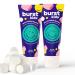 BURSTkids Marshmallow Sparkle Fluoride Toothpaste, Cavity Fighting, Reduces Plaque, Safe, Effective Toothpaste for Kids Ages 3+, Vegan, SLS & Gluten Free, 4oz, 2pk