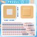 200 Tan Adhesive Spots Bandages - Flexible Fabric, Non Latex, Knuckle Fingertip Bandages for Wound Care - Discreet First Aid Solution - Buy Online on GoSupps.com