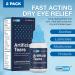 2 PK EzriCare Extra Strong Moisturizing Lubricating Eye Drops 30mL - Fast Acting Dry Eye Relief - Buy Online on GoSupps.com