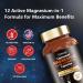 21 in 1 Liposomal 12 Active Types Magnesium Complex 1400mg (Glycinate Citrate Malate etc) Capsule -with Vitamin D3 B6 B12 Ashwagandha & CoQ10 for Adult-Support Relaxation Muscle & Heart 12 Types Magnesium Tasteless 120 C  - Buy Online on GoSupps.com