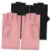 SKISUNO 2 Pairs UV Gloves Manicure Gloves Nail Gloves Gel Nail Gloves UV Rays Gloves Gloves for Gel Nails Nail UV Nail Gloves Nail Art Supplies