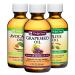 De La Cruz Avocado Oil Pure Olive Oil and Grapeseed Oil Bundle - 100% Expeller Pressed Pure and Natural Oils for Hair and Body - Lightweight Body Oil Collection for Dry Skin