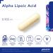 Pure Encapsulations Alpha Lipoic Acid 600 mg - Premium ALA Supplement for Liver Nerve & Heart Health - 60 Capsules - Buy Online on GoSupps.com