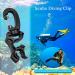Diving Hose Holder Clips - 4 Piece Set for Snorkeling and Diving Accessories - Buy Online on GoSupps.com