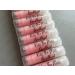 10 Kiss the Miss Goodbye- Bridal Shower Ros Wine Lip Balms Bachelorette Party - Clear Labels