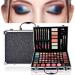 makeup for beginners - makeup for girls | Portable Multipurpose Cosmetic Kit for Professional/Starter, 62 Eyeshadows, 4 Powders