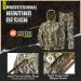 TIDEWE Men's Hunting Clothes with Fleece Lining, Water Resistant Silent Jacket and Pants - Next Camo G2 (Medium) | Safety Strap Compatible - Buy Online on GoSupps.com