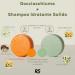 R5 - Kit 1 solid moisturizing shampoo + 1 solid shower gel + 2 solid shower holders in 100% recycled plastic - Two solids of 70g each (the equivalent of 4 bottles of 250ml). - Buy Online on GoSupps.com