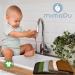 Mimadu Bio GOTS Baby Muslin Towel 25x25 cm | 100% Organic Cotton | Super Soft & Absorbent | Eco-Friendly Baby Care | Mini Wash Cloths - Buy Online on GoSupps.com