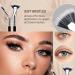 Dfcdcoo Dolly Mascara Fan Brush - Angled Eyelash & Eyebrow Makeup Brush Set (2PCS) - Buy Online on GoSupps.com