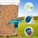 Whimsii No Waste Automatic Chicken Feed Dispenser - Weatherproof Poultry Feed Station for Chickens & Ducks (4 Dispensers + Hole Saw) | International Shipping Available - Buy Online on GoSupps.com