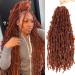24 inch Butterfly Locs Crochet Hair 6 Pack - Long Faux Locs Crochet Braids for Black Women - Pre-looped Synthetic Hair Extensions - Buy Online on GoSupps.com