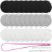 30 Pcs 66 Inches XL Lengthened Drawstring Replacement Drawstring Cords Hoodie String Replacement Clothing Drawstring with 3 Pcs Flexible Easy Threaders for Sweatpants Hoodies Pants Jackets Coats
