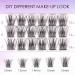 Lash Clusters 72 Pcs Individual Eyelash Extensions Kit 10-16mm Length | Reusable, Soft & Natural False Eyelashes | Thin Band DIY Lash Extension Set for Home Makeup - OP17 - Buy Online on GoSupps.com