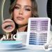 ALICE Self Adhesive Lash Clusters - Natural Reusable Eyelashes | No Glue Needed | 132pcs C Curl Press-On Lashes with Tweezers - DIY Lash Extensions - Buy Online on GoSupps.com