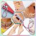 6mm Flat Clay Beads Jewelry Kit with Smiley Face Letter Beads - DIY Crafts for Girls 6-12 - Buy Online on GoSupps.com