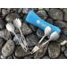 Tapirus Stainless Steel Classic Sporks Set of 4 - Camping, Hiking, Backpacking - Heavy Duty, Fire Proof - Long Handle, Reusable, Travel Case - Buy Online on GoSupps.com