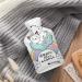 Lazy Unicorn Hot Water Bottle with Plush Cover - Ideal Hand Warmer for Adults & Kids | 26.5x15.3cm - Perfect for Cozy Comforts - Buy Online on GoSupps.com