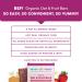 Ready Set Food! Organic Oat Fruit Bars Variety Pack - Apple Cinnamon & Peanut Butter Strawberry - 16 Bars | Organic Toddler Snack Bar - Top 8 Allergens Free - Buy Online on GoSupps.com