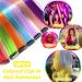 16Pcs Yellow Clip in Hair Extensions 22 Inch - Colored Highlights Hairpieces for Girls & Women - Heat-Resistant Synthetic Hair Accessories - Buy Online on GoSupps.com