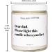 Cool Girl Candles | Dad Light This When You Fart Cotton & Vanilla Scented | All Natural Coconut Soy Wax | Strong Home Fragrance | Clean Burning Funny Gifts | 8.5 fl oz - Buy Online on GoSupps.com