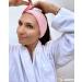 Pop Mask Pink Spa Headband | Soft Adjustable Microfiber for Skincare | Super Absorbent & Gentle on Sensitive Skin - Buy Online on GoSupps.com