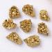 Raw Crystal Cluster Electroplated Golden Crystal Stone | Mineral Crystal Specimen Natural Crystal Raw Gemstones Cluster for Home Decoration Crafts - Buy Online on GoSupps.com