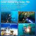 LetonPower 20000Lumen Diving Flashlight | 27 LED Scuba Dive Light | 100m Waterproof Underwater Video Torch | Outdoor Black - Buy Online on GoSupps.com