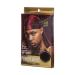 KISS COLORS & CARE Crushed Velvet Durag - Burgundy for Maximum 360 Waves | Durable, Stylish, & High Compression - Buy Online on GoSupps.com