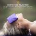 Scented Low Luster Sateen Eye Pillows - 4 Pack with Removable Cover in Purple - Buy Online on GoSupps.com