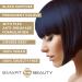 Smart Beauty Blue Black Hair Dye with Plex Anti-Breakage Tech - Permanent Hair Colour for 100% Grey Coverage - Vegan & Cruelty-Free - Buy Online on GoSupps.com