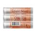 Delight Naturals Coffee Run Lip Balm Gift Set - Creamy Coffee Chai Tea and Vanilla Bean - Buy Online on GoSupps.com
