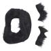 Exquisite Clothing Fake Beard Self Adhesive Beard Eyebrow Stickers Party Supplies Accessories