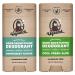 Dr. Squatch Natural Deodorant for Men Odor-Squatching Men's Deodorant Aluminum Free - Rainforest Rapids + Cool Fresh Aloe (2.65 oz 2 Pack) Cool Rain Escape