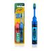 GUM - 228RB Crayola Kids' Travel Toothbrush Antibacterial Bristles Soft Ages 4+ 2 Count 2 Brushes