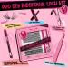 PRO DIY Lash Extension Kit - 280pcs D Curl Individual Lashes with Bond and Applicator - Easy to Apply at Home - 9-15 Mix 30D+40D-D Kit - Buy Online on GoSupps.com