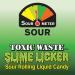 TOXIC WASTE Slime Licker Sour Liquid Candy 12-Count Box - Strawberry Blue Razz Flavors - Buy Online on GoSupps.com