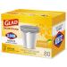 Glad Medium Drawstring Trash Bags with Clorox 8 Gallon - Lemon Fresh Bleach Scent - 80 Count - Buy Online on GoSupps.com