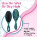 Wet Brush Awestruck Original Detangler - Jewel Teal | Gentle Hairbrush for Easy Detangling - Buy Online on GoSupps.com