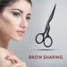 3-in-1 Eyebrow & Nose Scissors with Comb Brush - German Steel Grooming Kit for Men & Women | Beauty & Crafts - Buy Online on GoSupps.com
