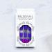 Purple Press on Nails Square Fake Nails Short Acrylic Nails Glossy False Nails with Glue Simple Artificial Finger Manicure for Women and Girls 24pcs 3 - Buy Online on GoSupps.com