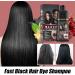 Saveurs - Un Shampooing De Couleur De Cheveux Noirs | Dye Capillaire 500 Ml De Teinturier De Coiffure V g tale - Shampooing De Dyeing Contre Les Cheveux Gris Pour Hommes Femmes Hydratantes La Maison 1 g (Lot de 1) - Buy Online on GoSupps.com