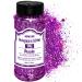 Hemoer Holographic Chunky Glitter purple 100g chunky sequins glitter craft glitter for resin face nail body handicrafts slime festival party glitter powder for nails glitter