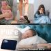 CityComfort Rechargeable Electric Hot Water Bottle Heat Pad | 6 Hour Warmth | Temperature Control | Detachable Lead | Navy | Gift Idea - Buy Online on GoSupps.com