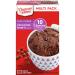 Duncan Hines Mug Cakes, Chocolate Lovers Cake Mix, 25.3 oz (10 Individual 2.5 oz Pouches)