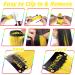 16Pcs Yellow Clip in Hair Extensions 22 Inch - Colored Highlights Hairpieces for Girls & Women - Heat-Resistant Synthetic Hair Accessories - Buy Online on GoSupps.com