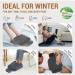 2.0L Electric-Free Foot Warmer | 2-in-1 Hot Water Bottle for Cozy Feet | Soft Light Gray Footrest for Home & Office - Buy Online on GoSupps.com
