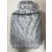 HAOCEE Premium 2L Hot Water Bottle with Fluffy Cover & Kangaroo Pocket - Leak-Proof Long-Lasting Warmth for Adults & Kids - Perfect Bed Bottle in Gray - Buy Online on GoSupps.com