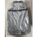 HAOCEE Premium 2L Hot Water Bottle with Fluffy Cover & Kangaroo Pocket - Leak-Proof Long-Lasting Warmth for Adults & Kids - Perfect Bed Bottle in Gray - Buy Online on GoSupps.com
